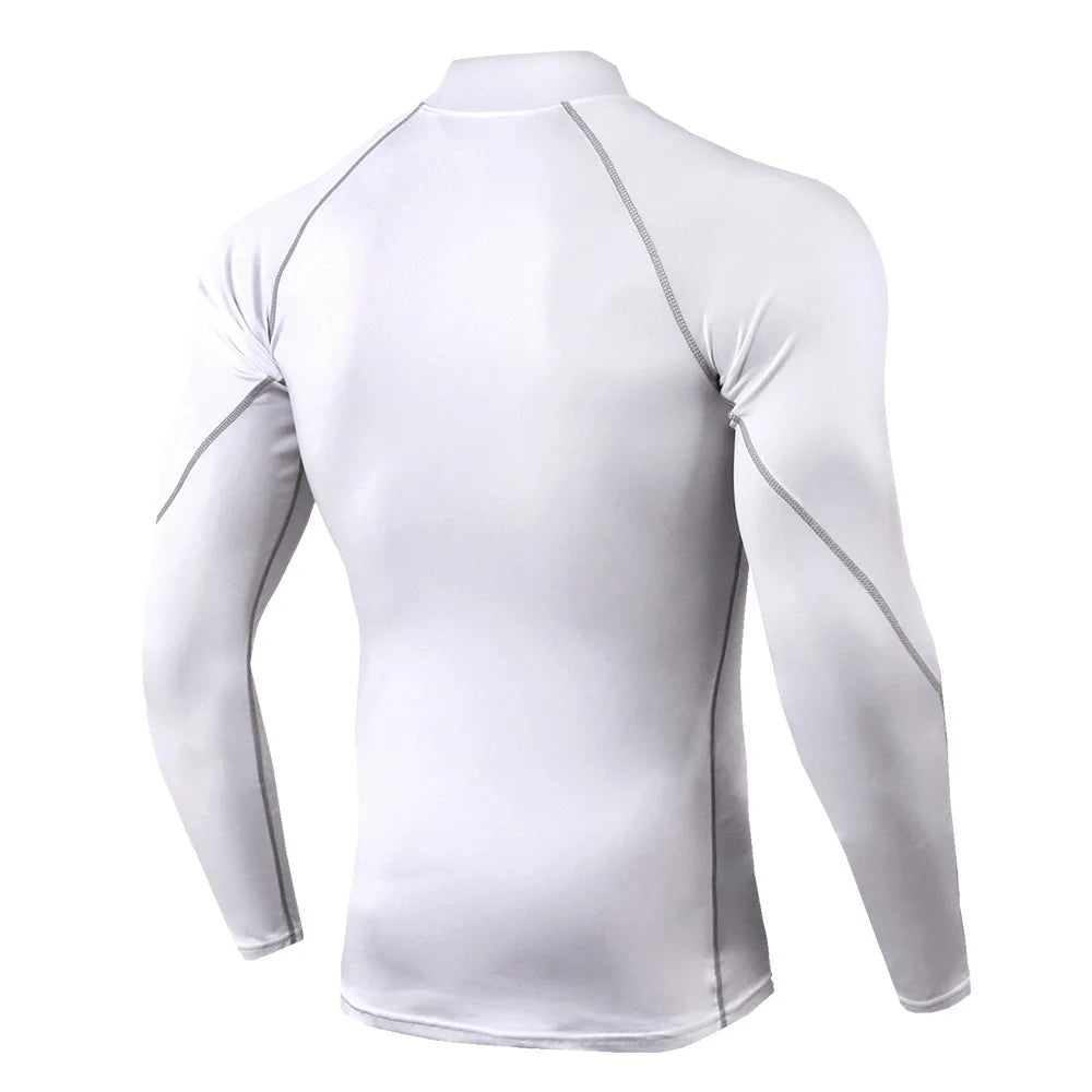 Men’s Long Sleeve Compression T-Shirt – Quick Dry Performance Top