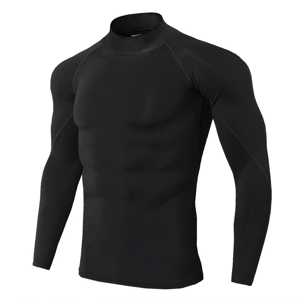 Men’s Long Sleeve Compression T-Shirt – Quick Dry Performance Top