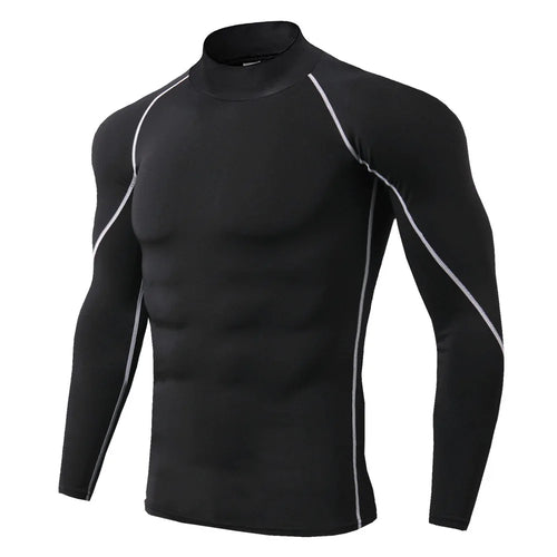 Men’s Long Sleeve Compression T-Shirt – Quick Dry Performance Top